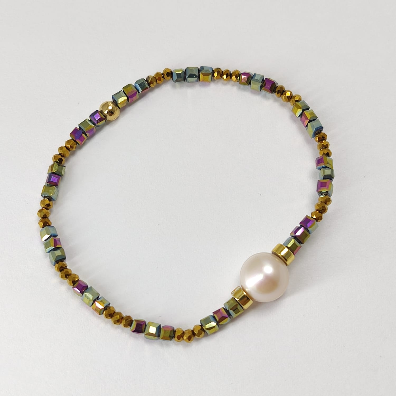 PULSERA PERLA CENTRO